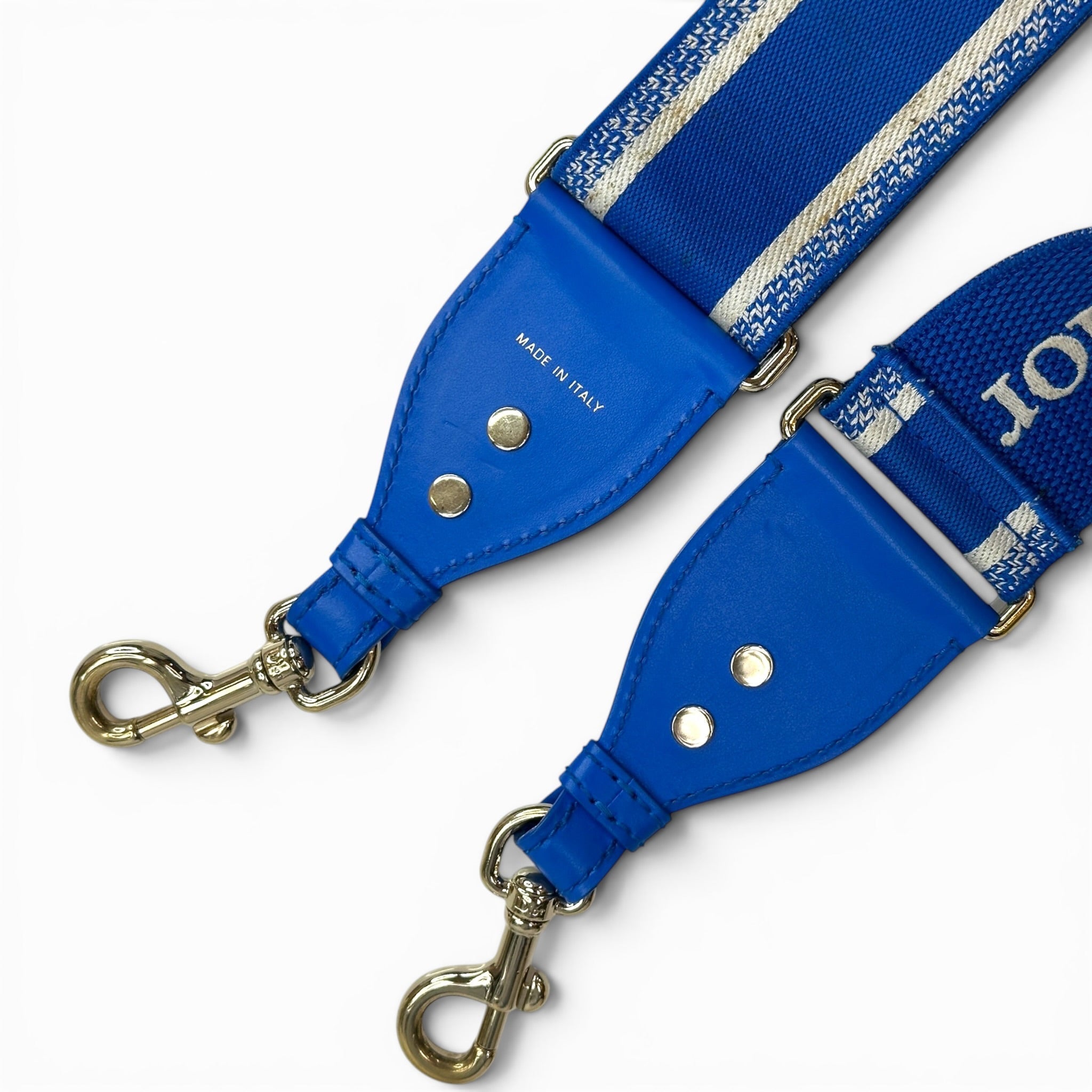 Christian Dior Lady Dior Mini Blue Wicker Oblique Jacquard
