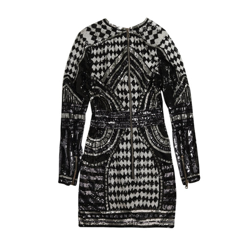 Balmain Sequence embellished mini dress Size 34