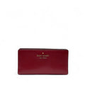 Kate Spade Saffiano Burgundy Leather Leila Continental Wallet