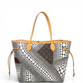 Louis Vuitton Neverfull MM Monogram Yayoi Kusama Wave Canvas