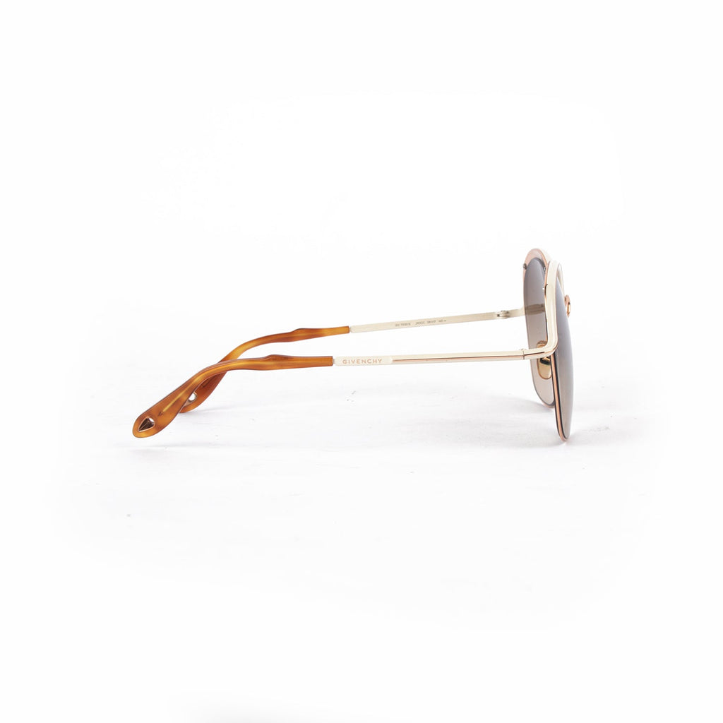 White Golden Sunglasses
