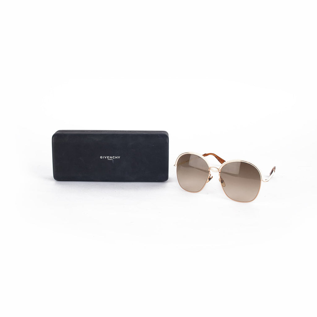 White Golden Sunglasses