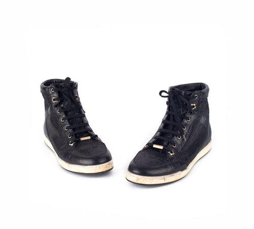 Black Shimmer Shoes-39