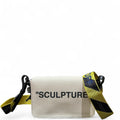 Off-White Sculpture Canvas Flap Shoulder Bag