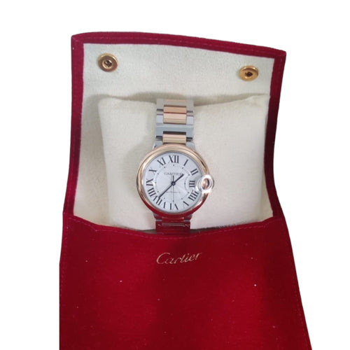 Cartier 36mm rose gold Ballon Bleu