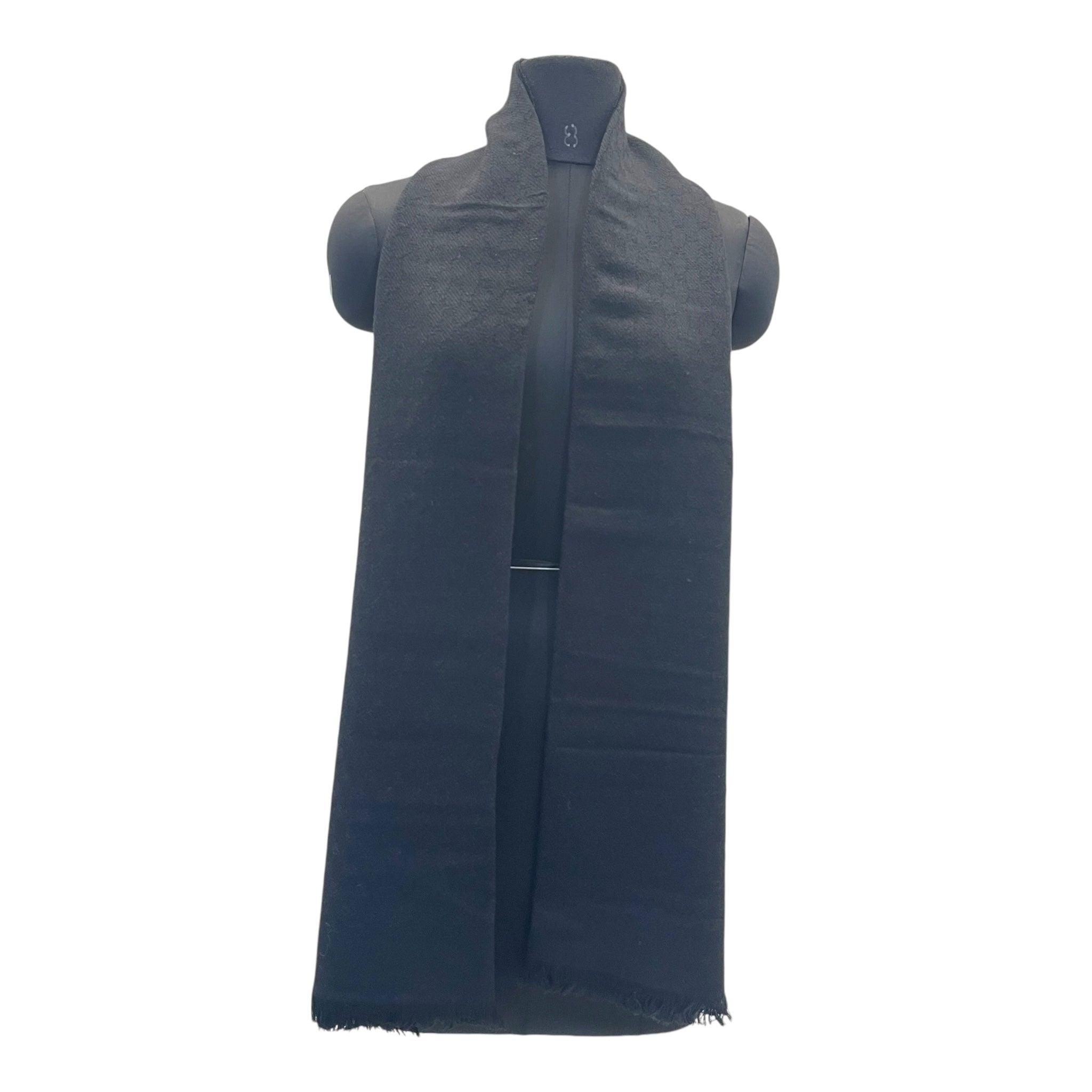 Gucci GG Silk Cotton Jacquard Shawl