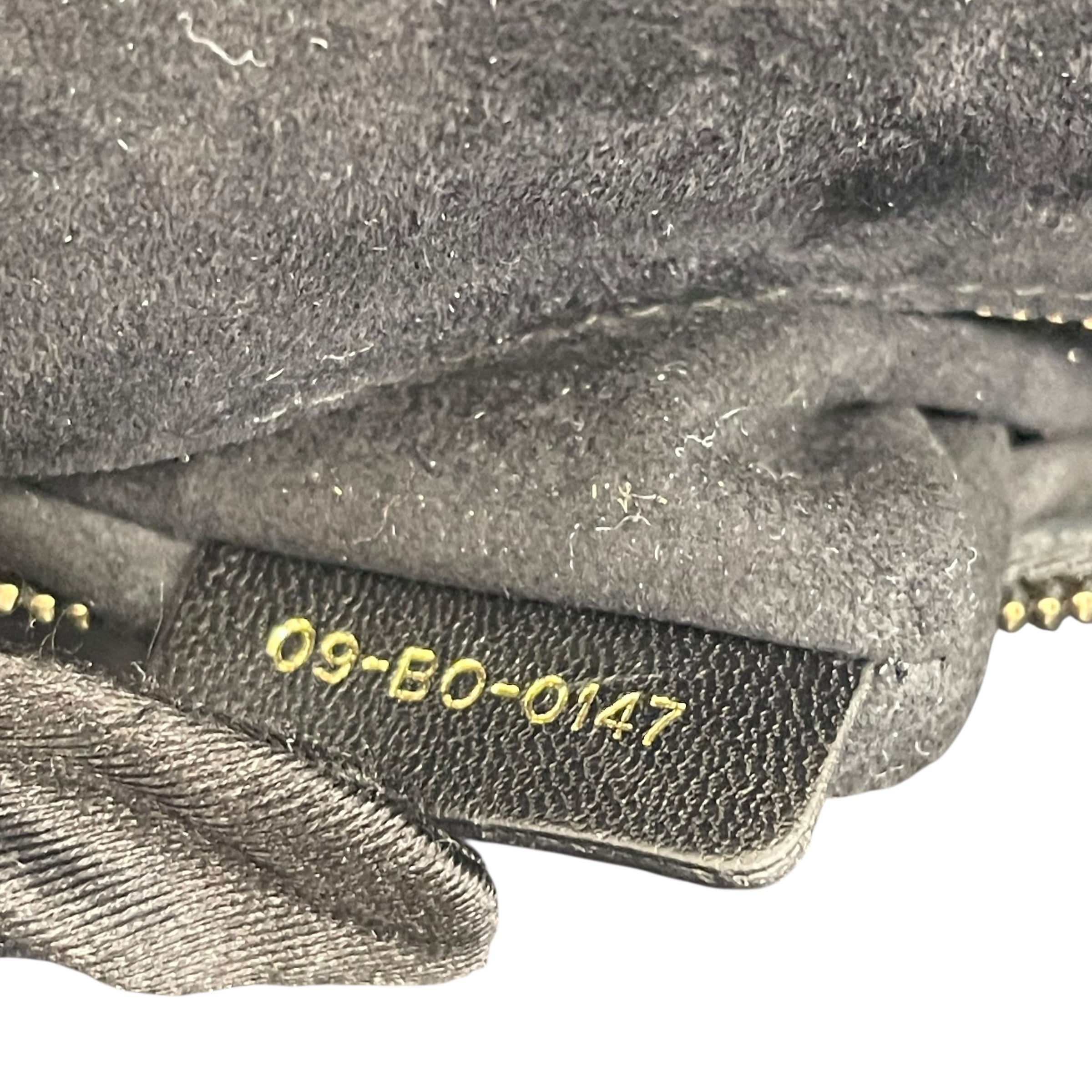 Dior Black Leather Dioraddict Flap Shoulder Bag