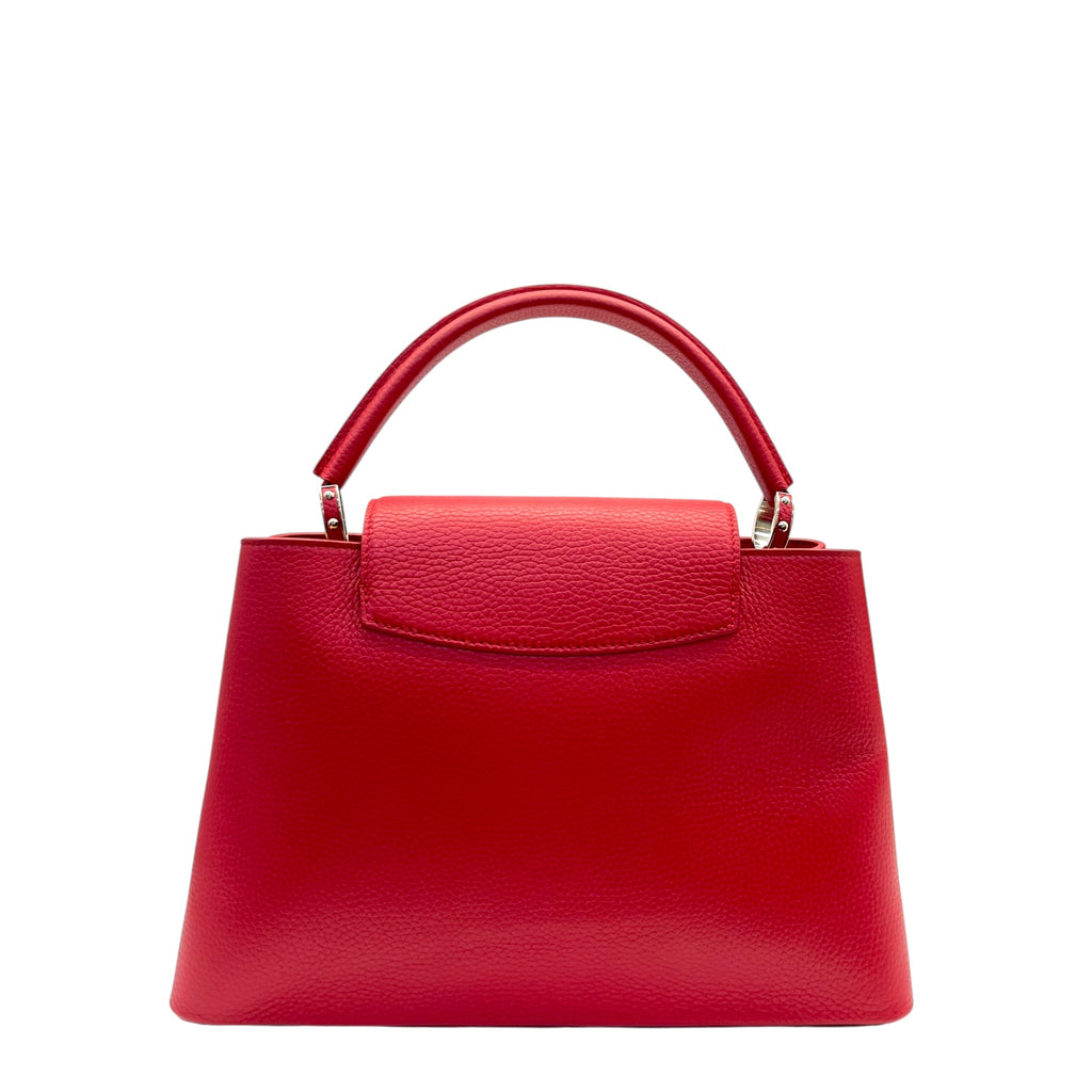 Louis Vuitton Capucines Rubis Taurillon Leather MM Bag