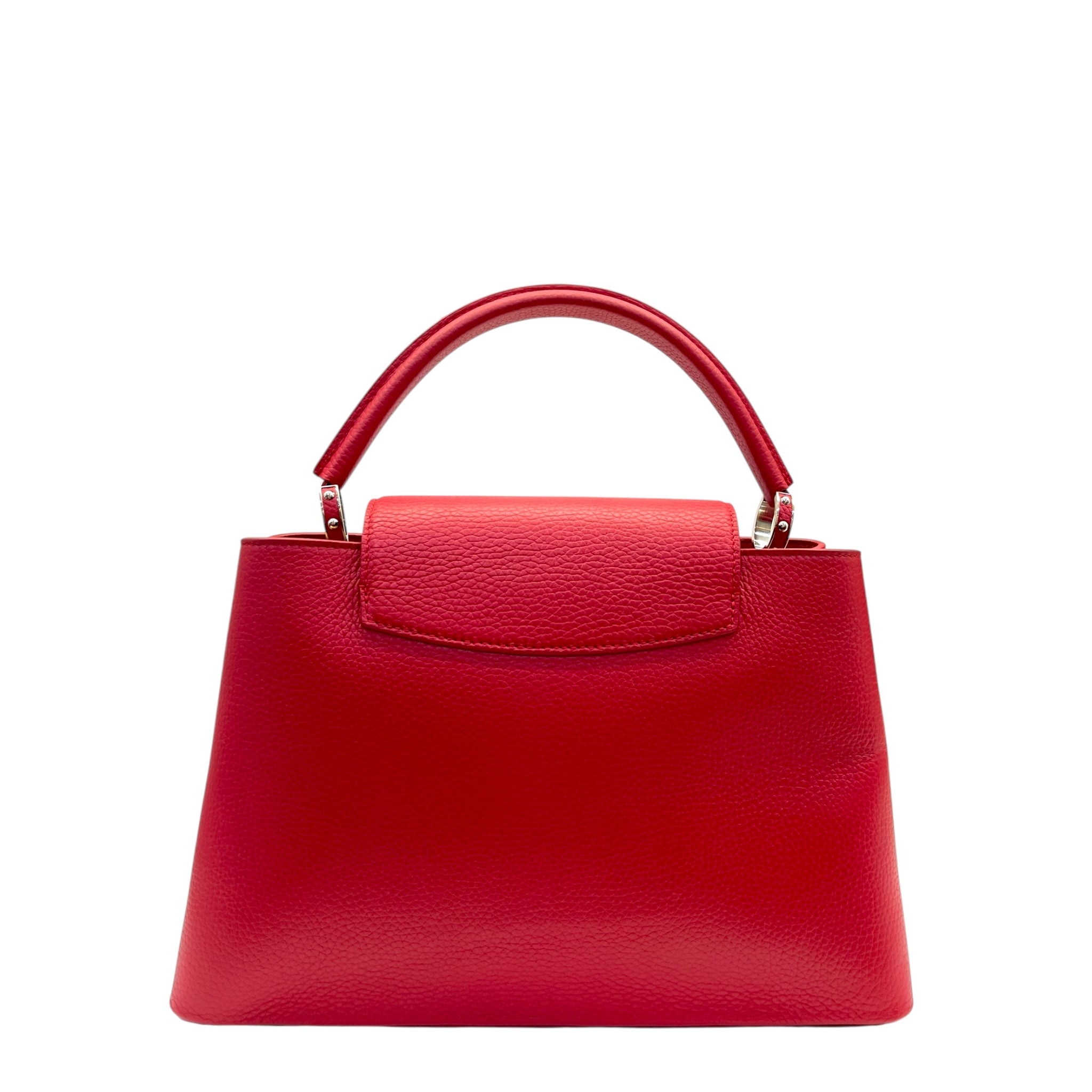 Louis Vuitton Capucines Rubis Taurillon Leather MM Bag