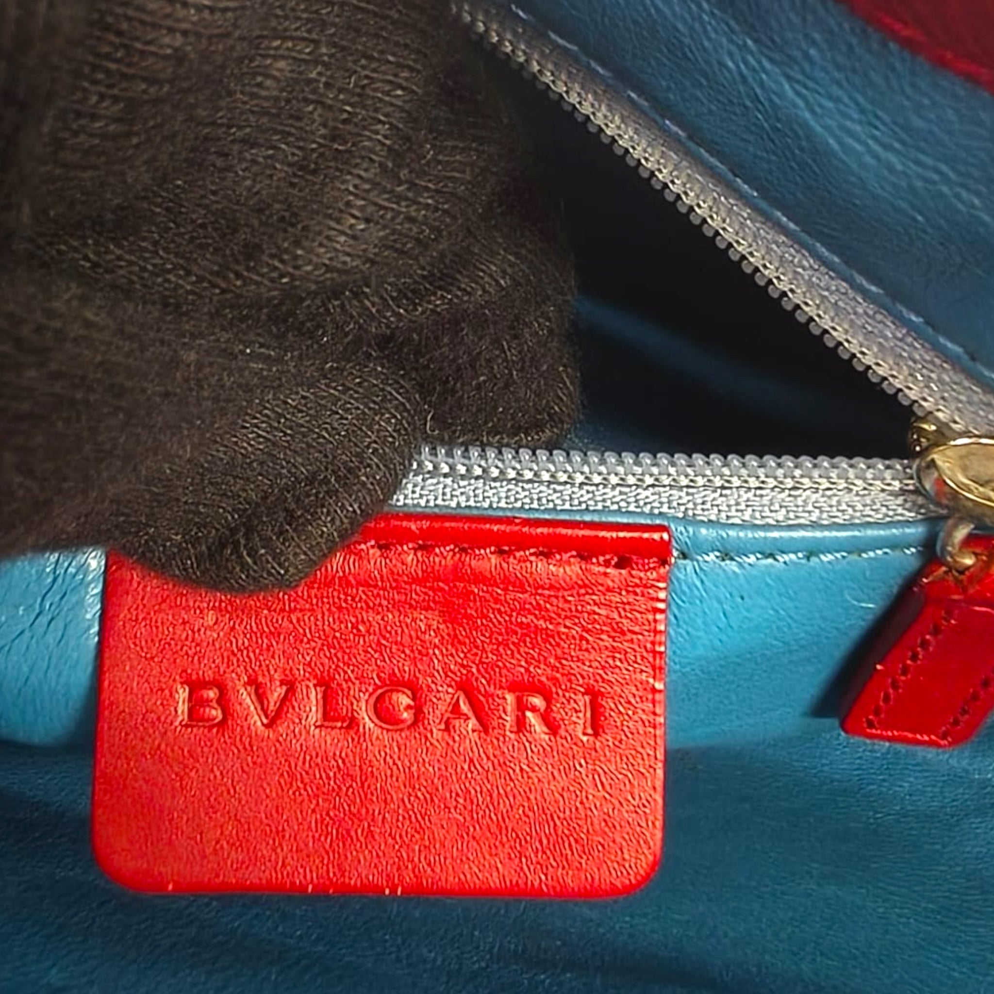 Bvlgari Leather Small Mathlida Shoulder Bag