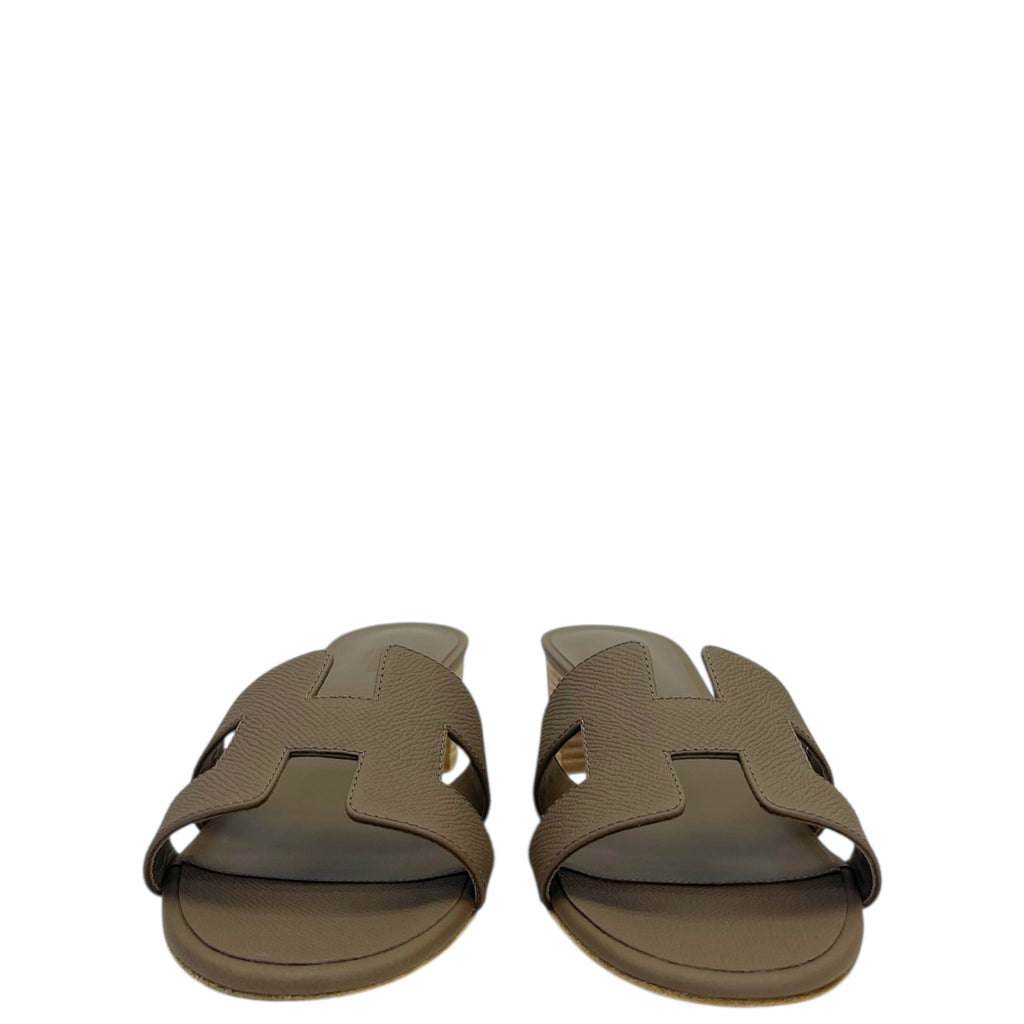 Hermès Oasis Sandals Etoupe EU 41