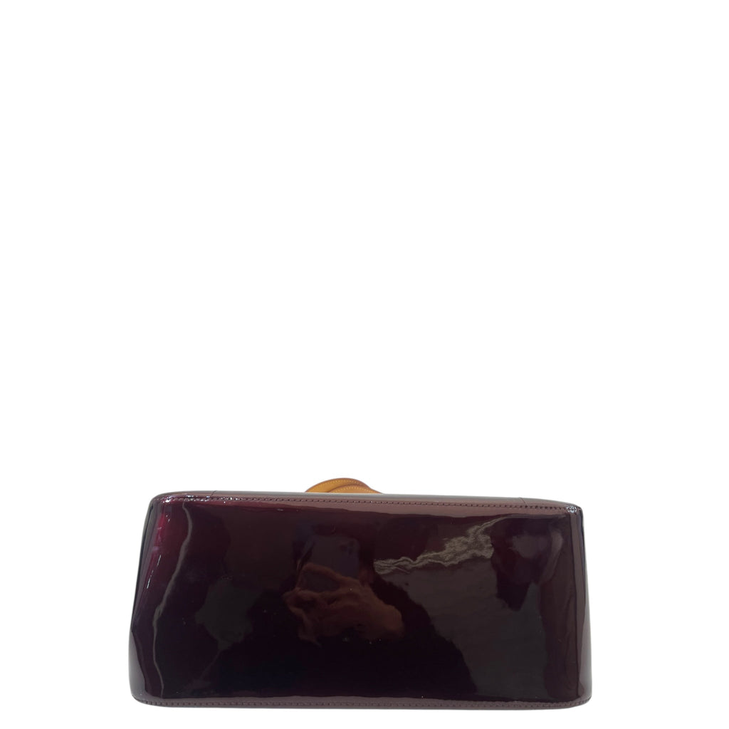 Louis Vuitton Rosewood Avenue Shoulder Bag Amarante Monogram Vernis