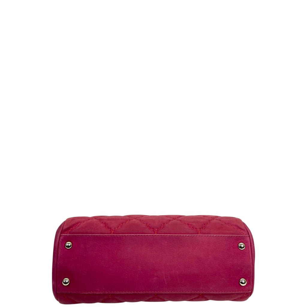 Chanel Hamptons Ultra Stitch Red Chain Tote Bag