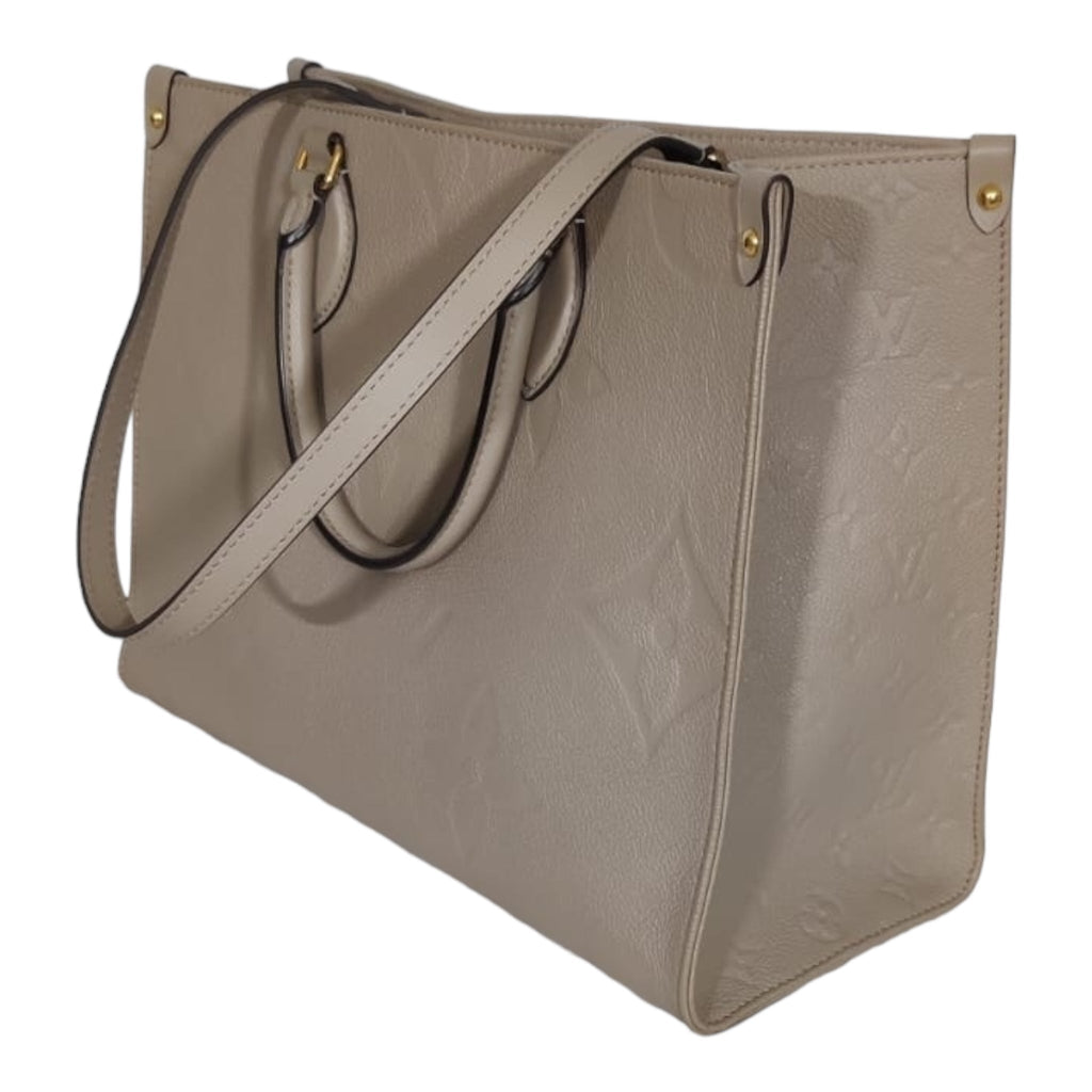 Louis Vuitton Onthego MM empriente leather