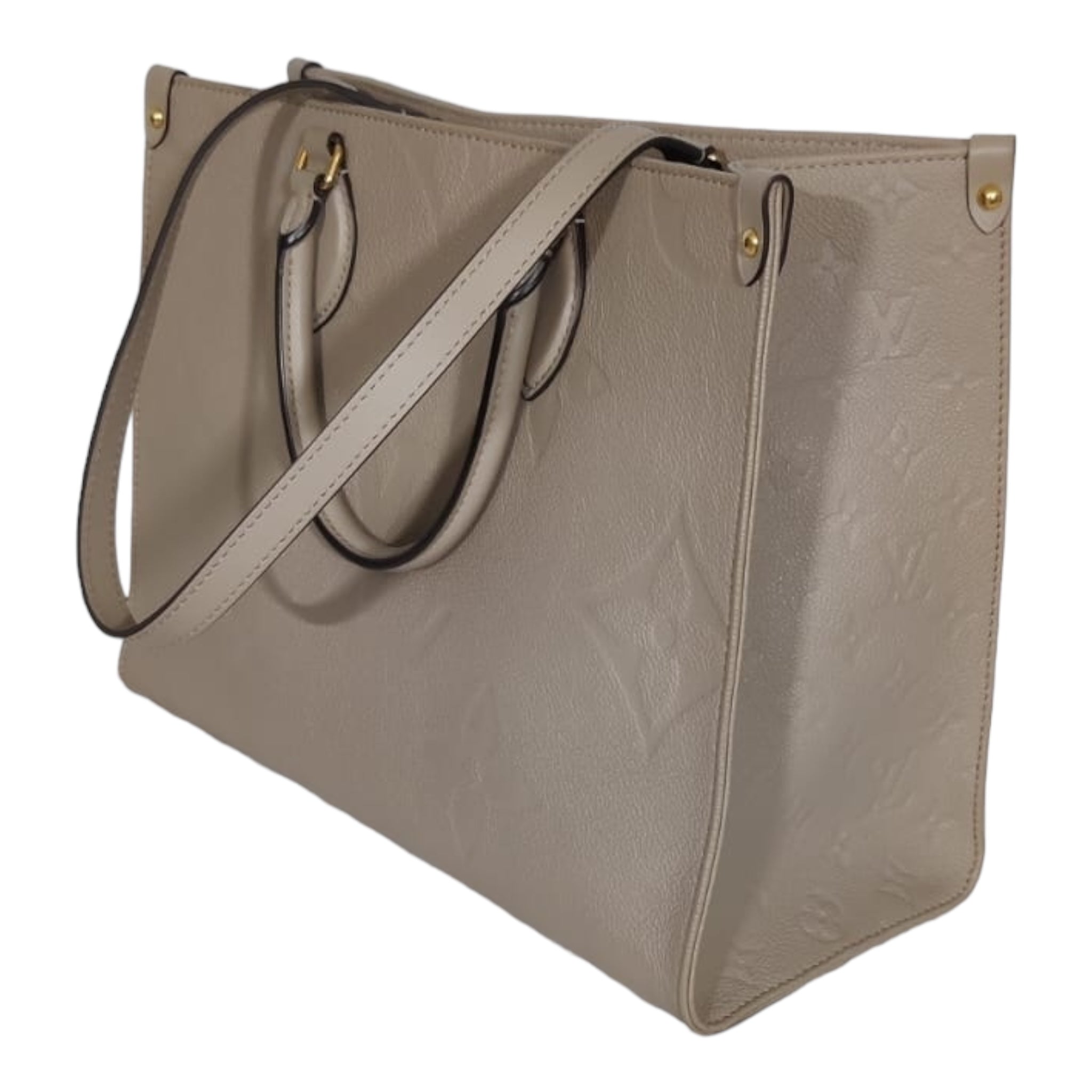 Louis Vuitton Onthego MM empriente leather