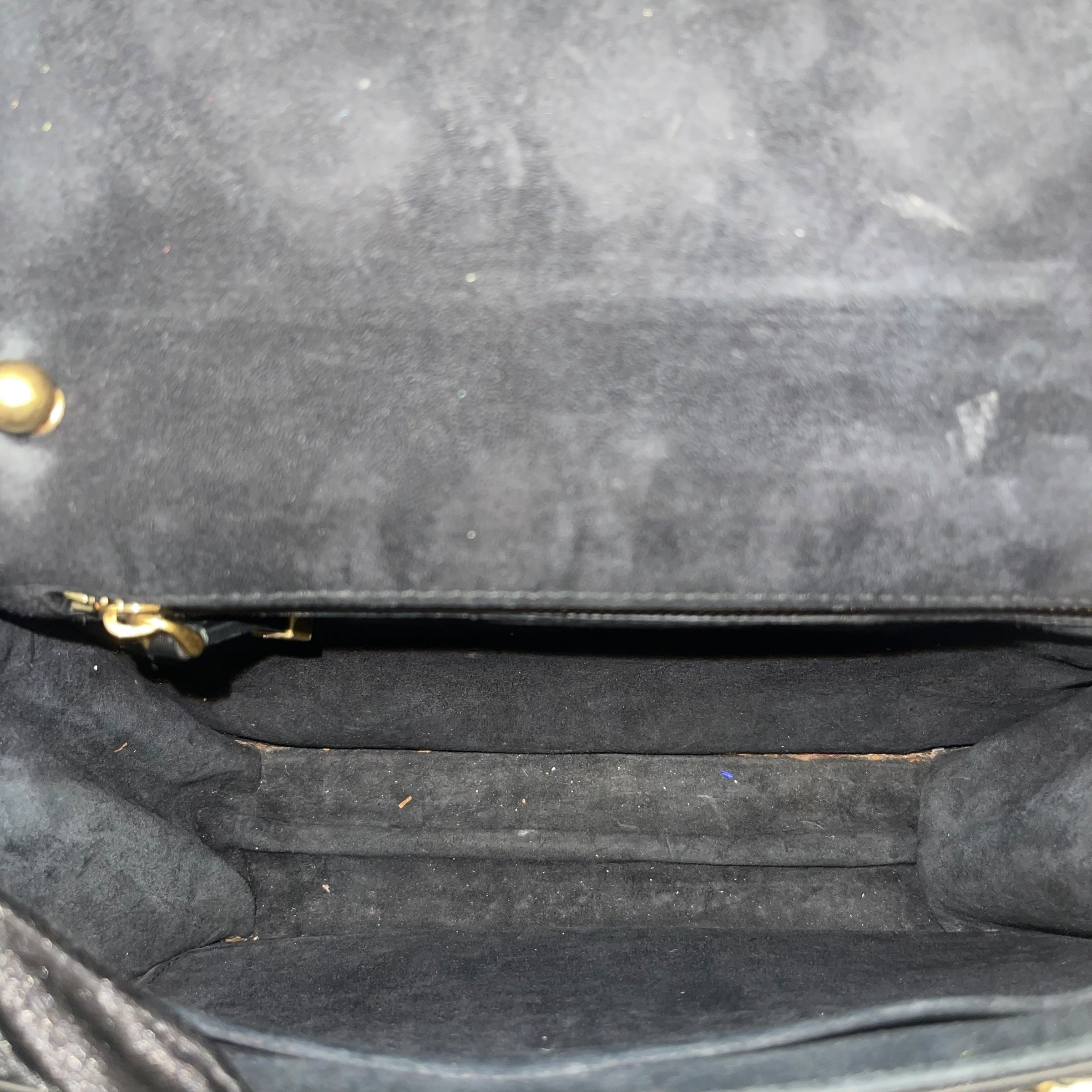 Dior Black Leather Dioraddict Flap Shoulder Bag