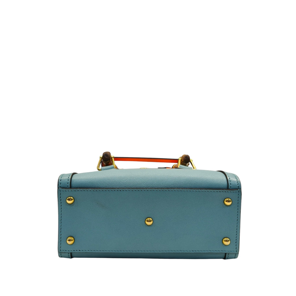 Gucci Mint Green Mini Diana Tote