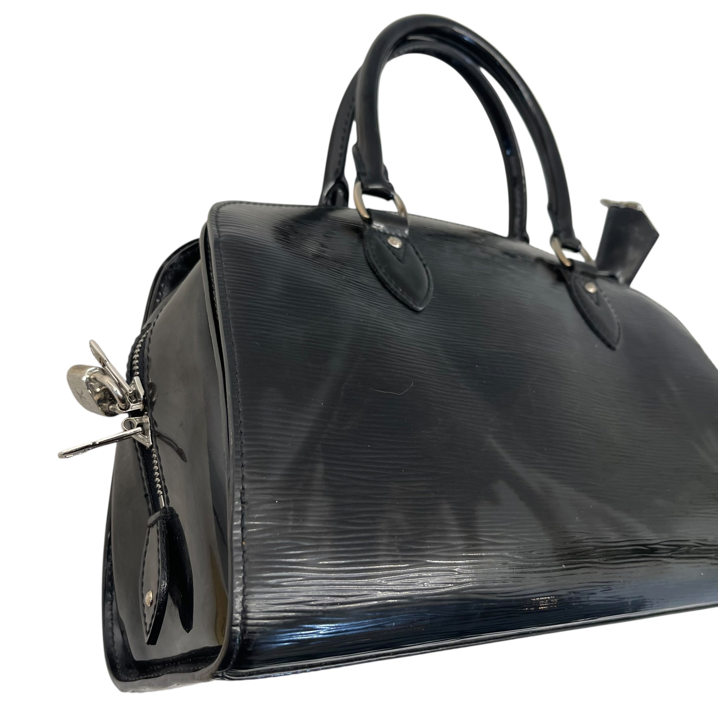 Louis Vuitton Black Epi Leather Pont-Neuf PM Bag