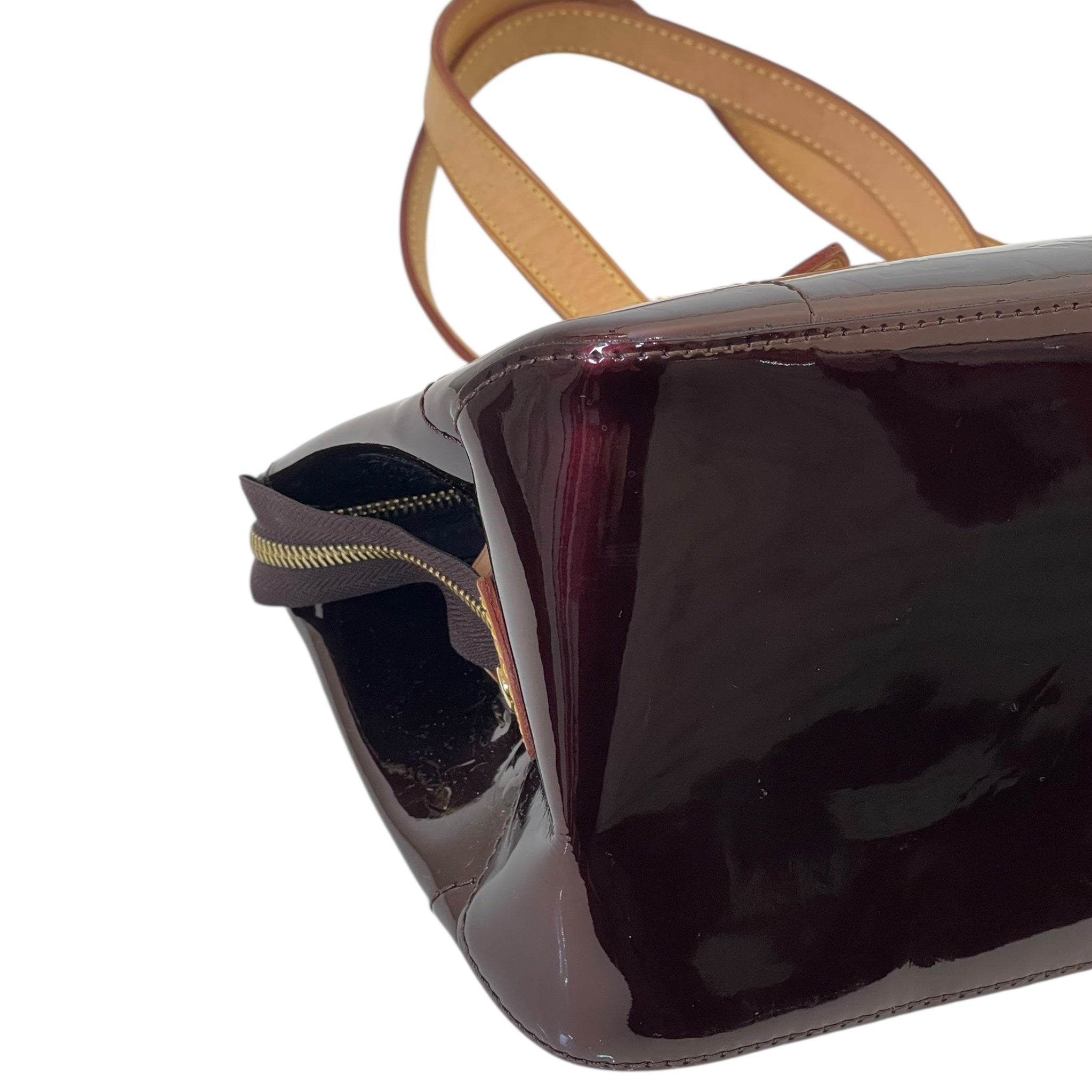 Louis Vuitton Rosewood Avenue Shoulder Bag Amarante Monogram Vernis