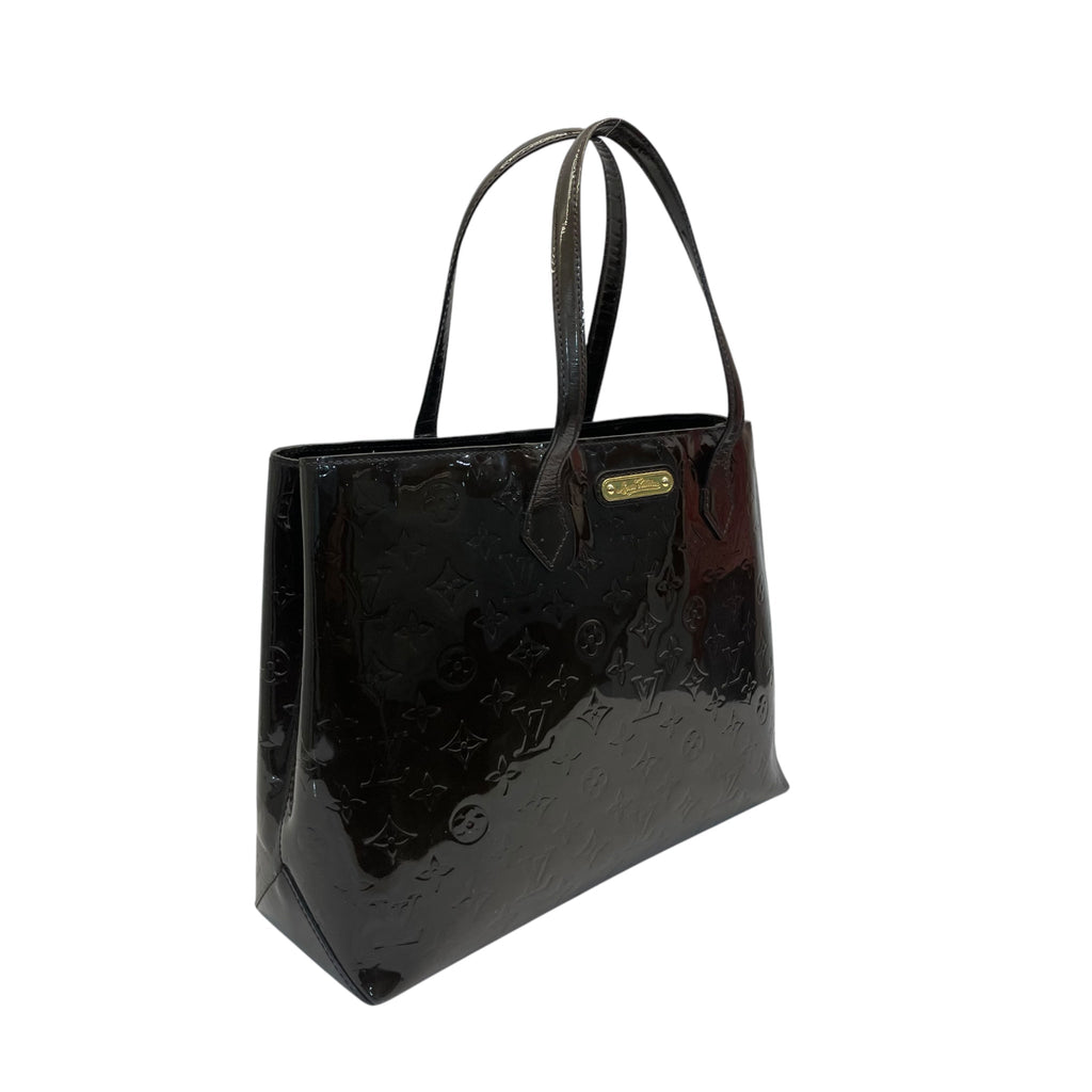 Louis Vuitton Monogram Vernis Wilshire MM Bag