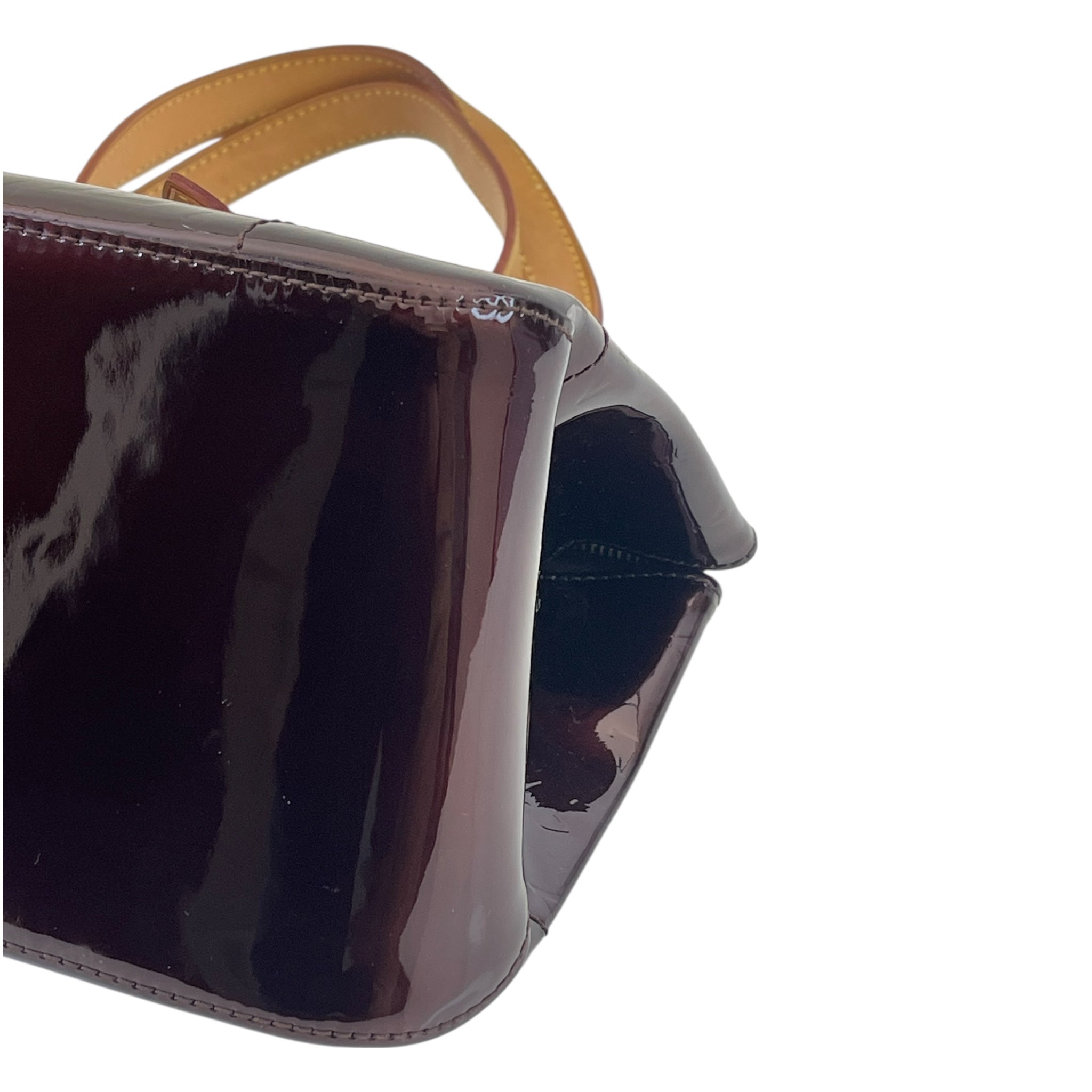 Louis Vuitton Rosewood Avenue Shoulder Bag Amarante Monogram Vernis