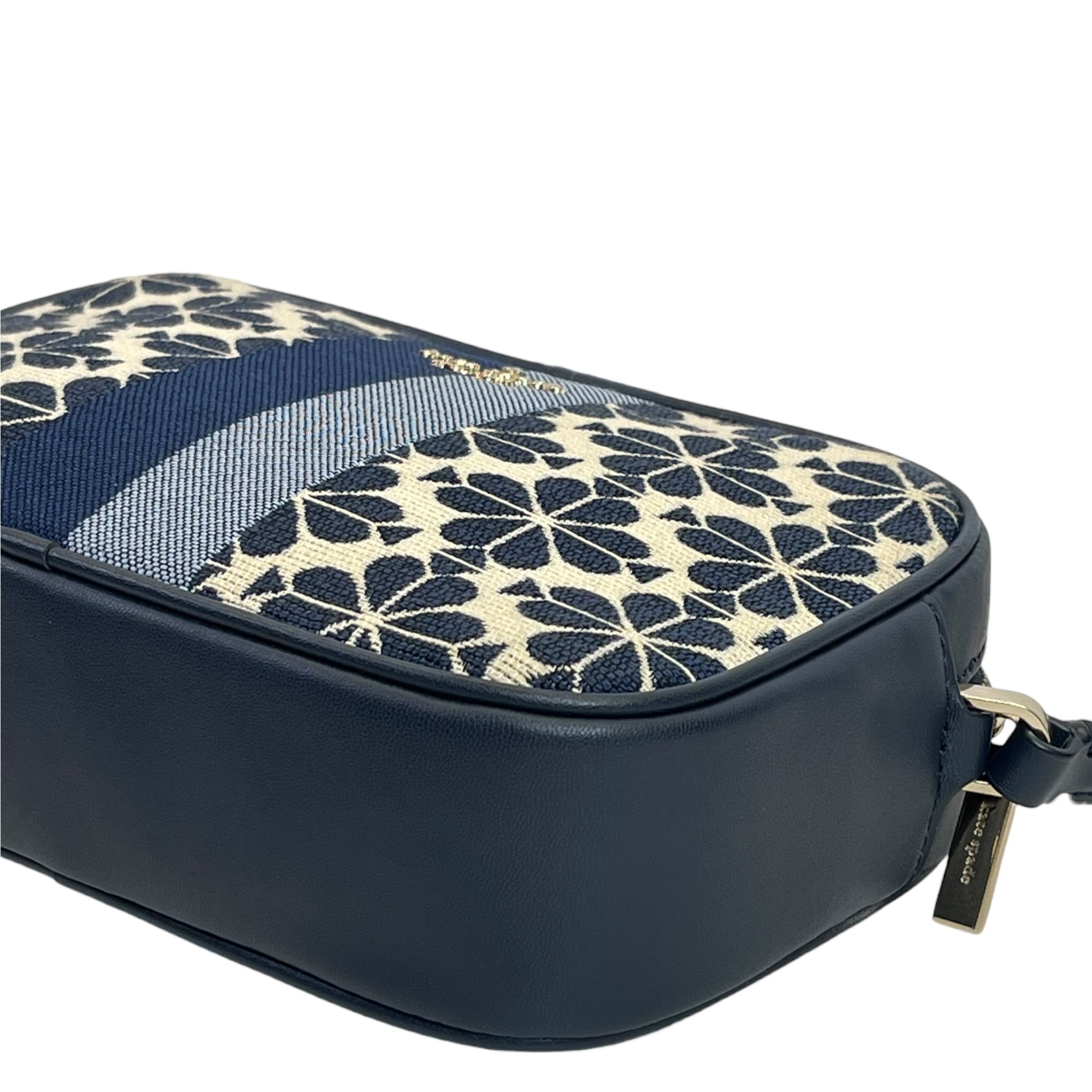 Kate Spade Spade Mini Camera Bag Blue Flower Jacquard