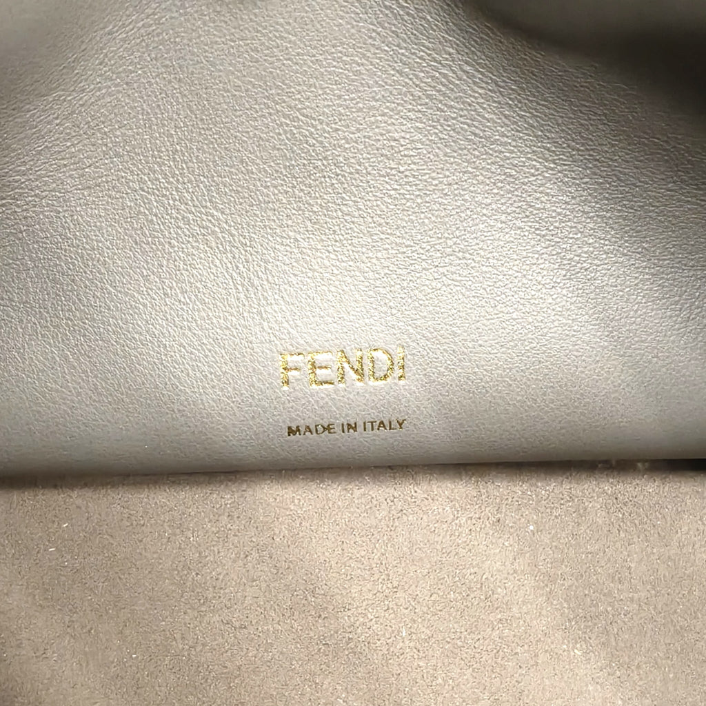 Fendi Tri-Color Grace Leather Flip Bag