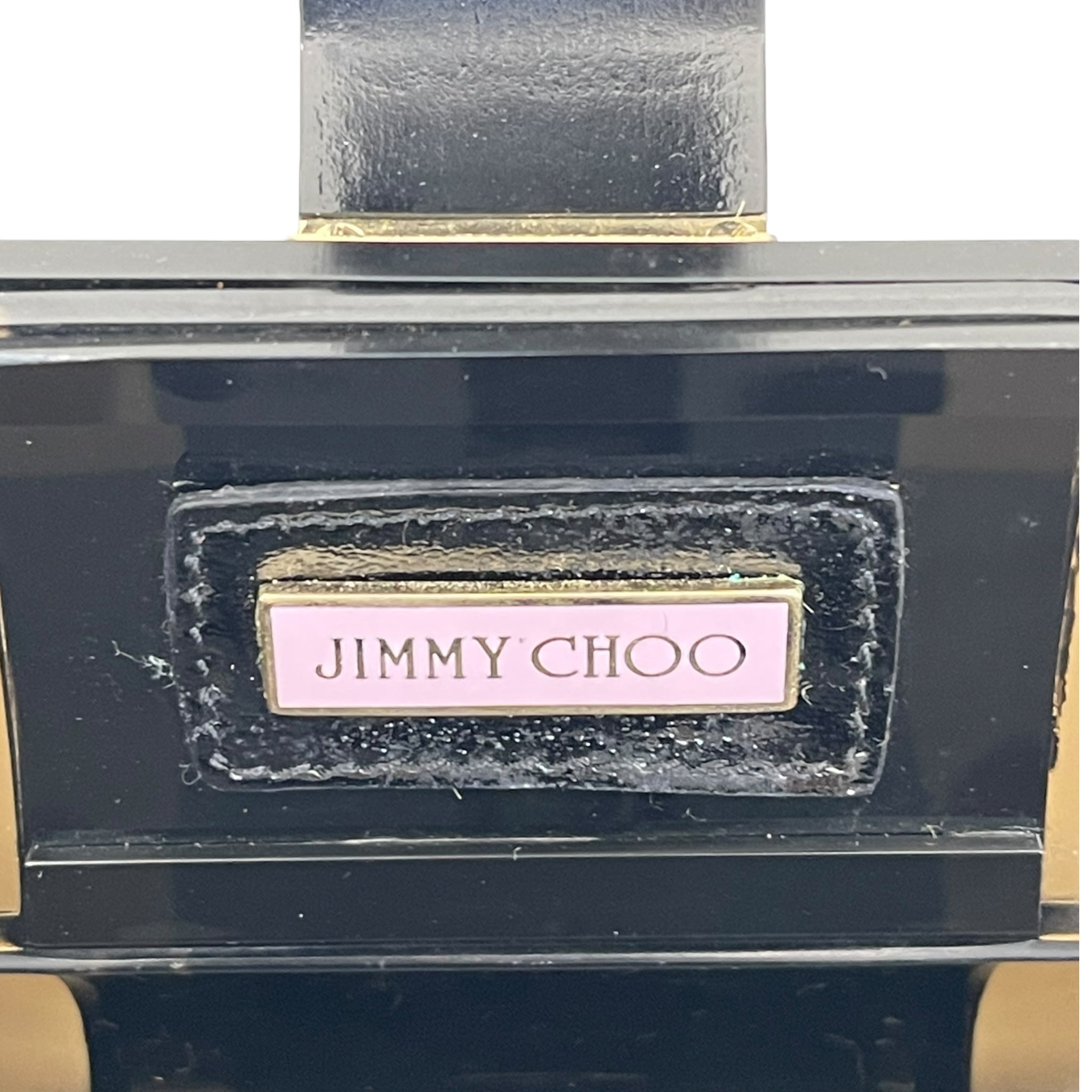 Jimmy Choo Ganache Natural Leopard Print Pony Clutch Bag