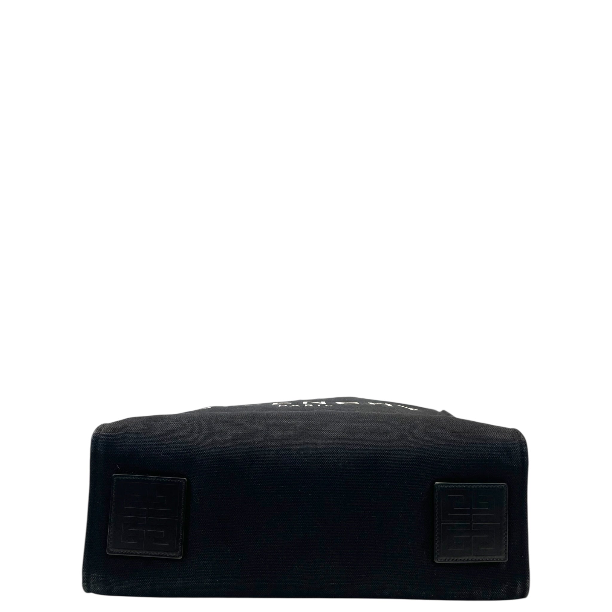 Givenchy Black Canvas Medium G Tote Bag