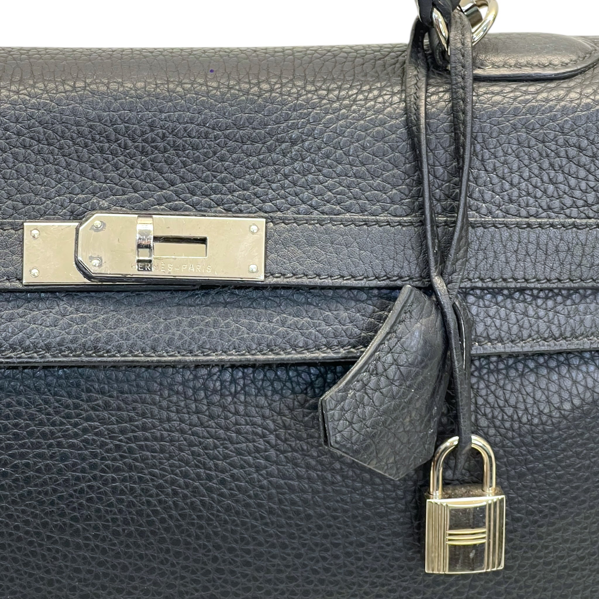 Hermès Kelly 35 Black Togo PHW