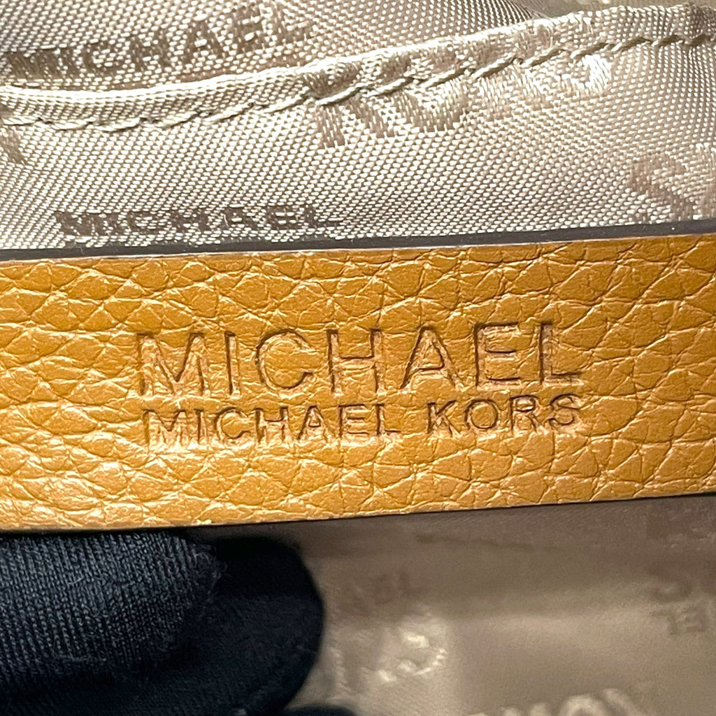Michael Kors Marina Large Denim Drawstring Tote Bag