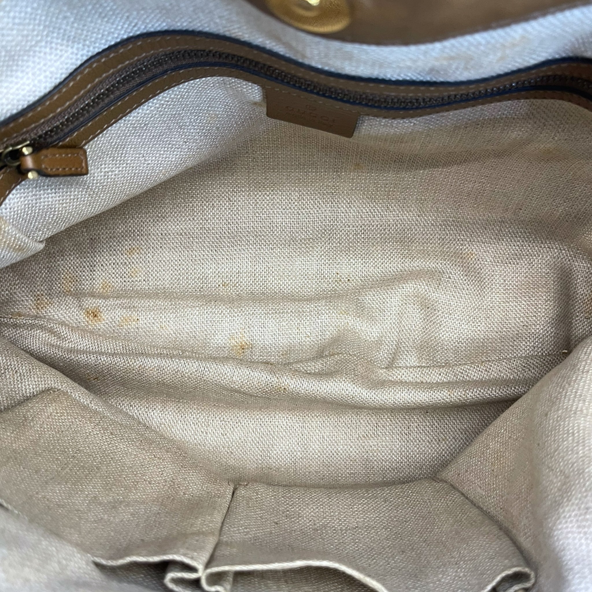 Gucci 1970 Shoulder Bag Large Brown Leather