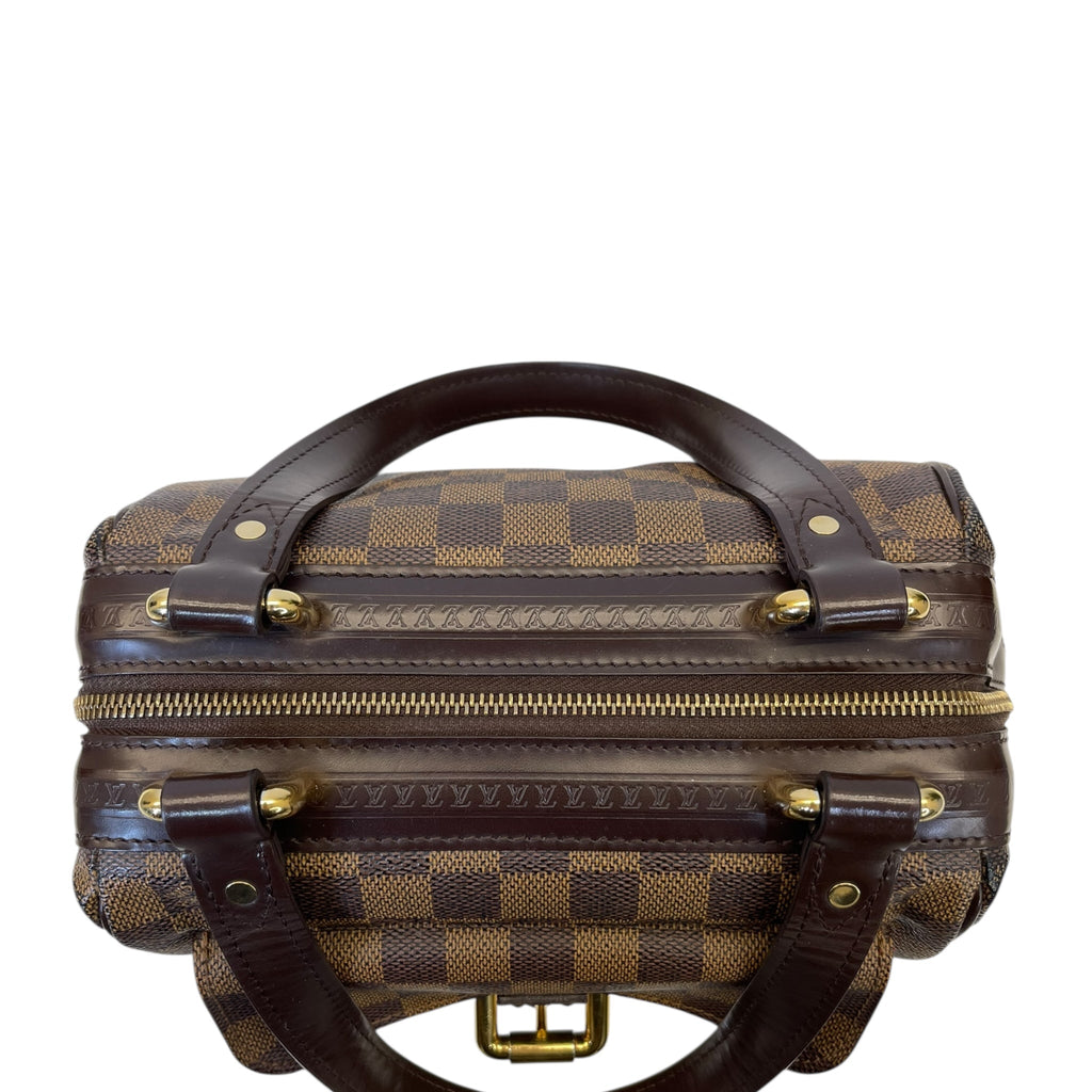 Louis Vuitton Knightsbridge Bag Damier Ebene Canvas