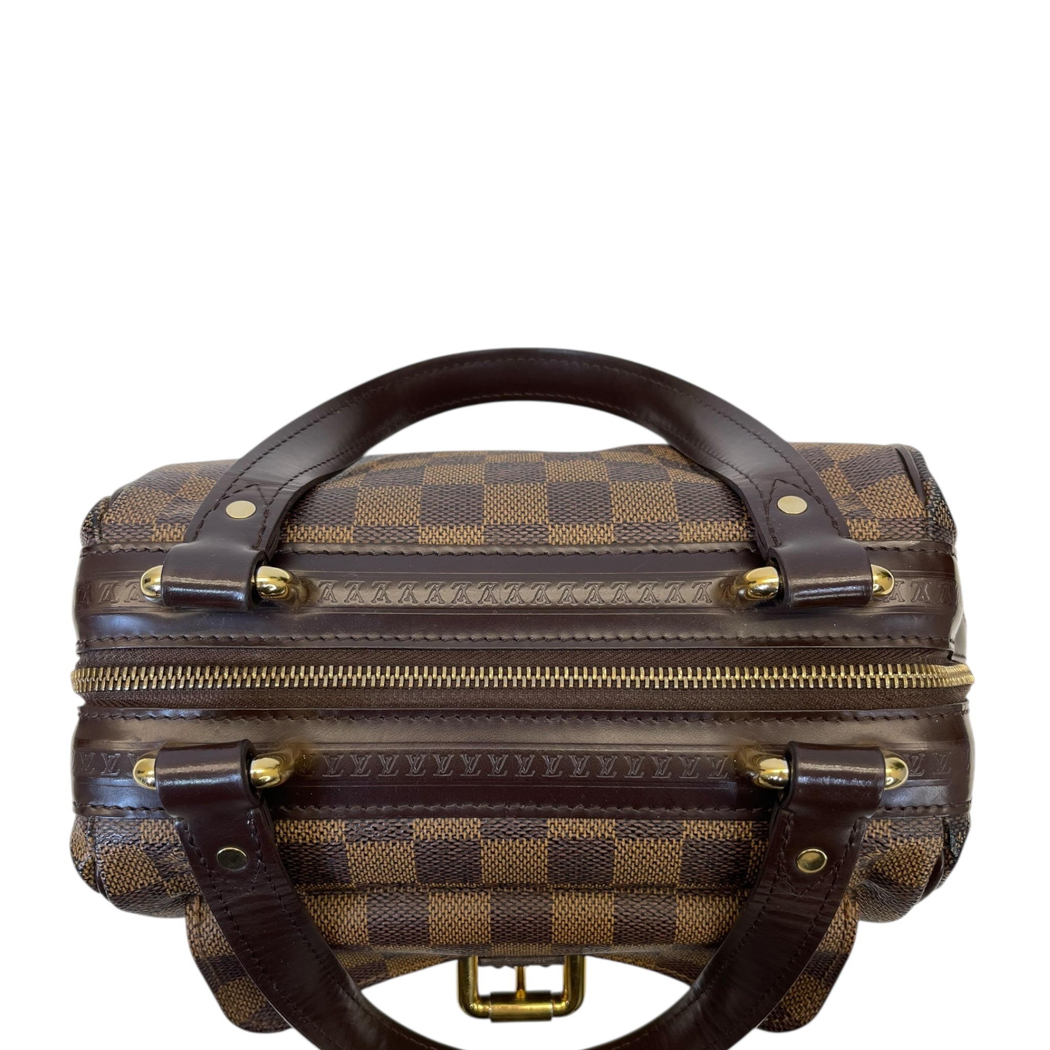 Louis Vuitton Knightsbridge Bag Damier Ebene Canvas