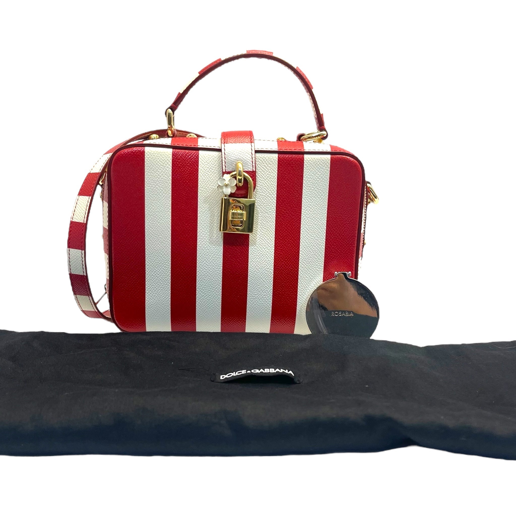 Dolce & Gabanna Red White 2 Way Bag