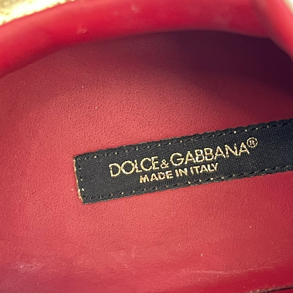 Dolce & Gabbana Portofino Sneakers White/Red EU 39