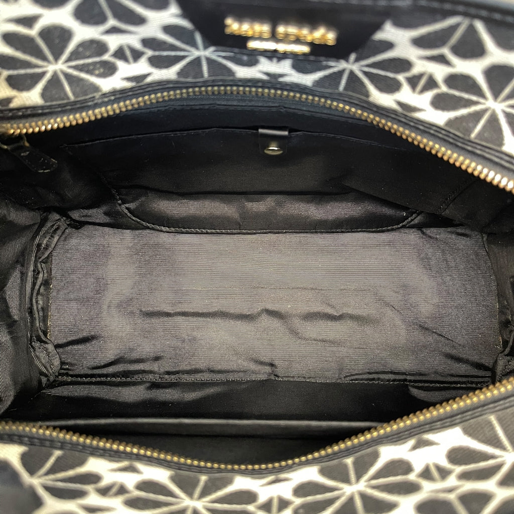 Kate Spade Flower Jacquard Stripe Market Medium Tote bag
