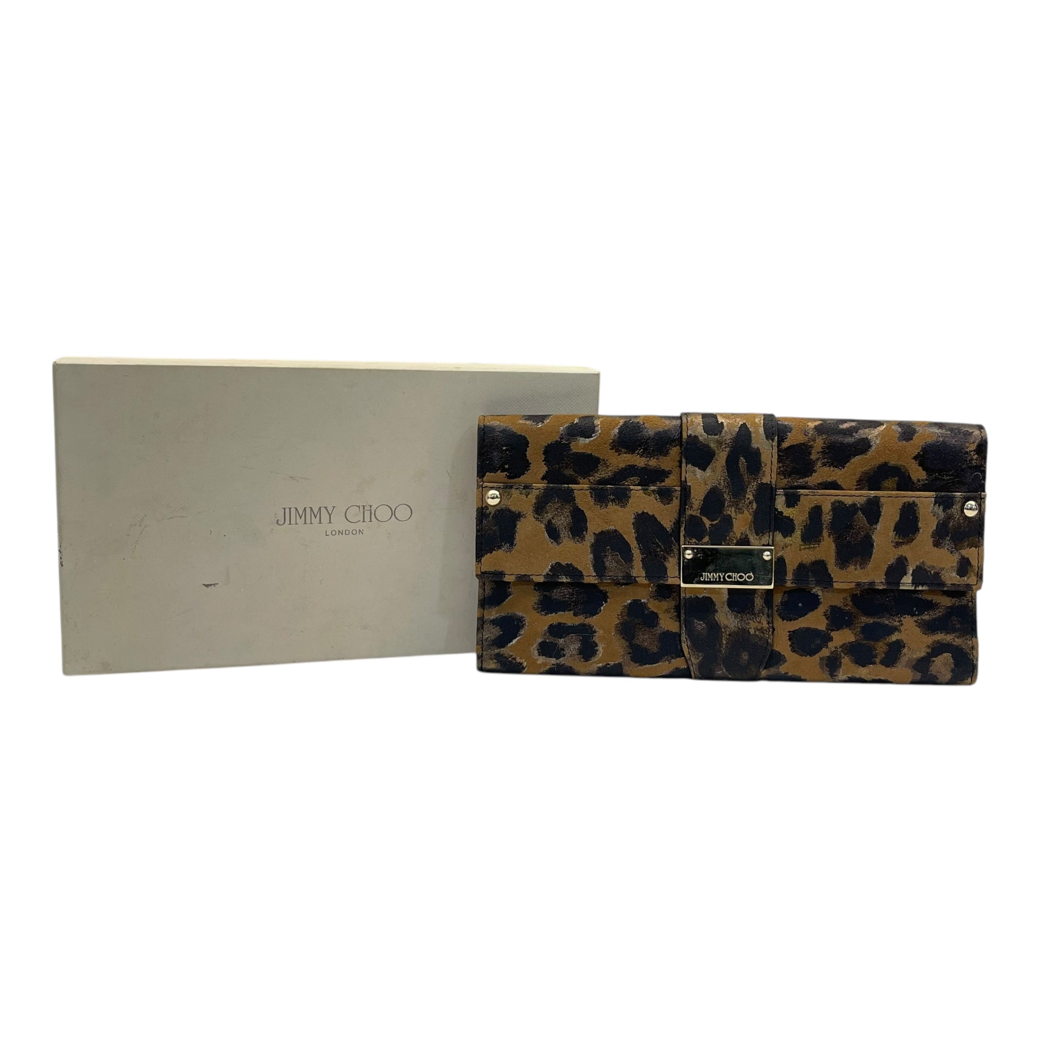 Jimmy Choo Leopard Clutch
