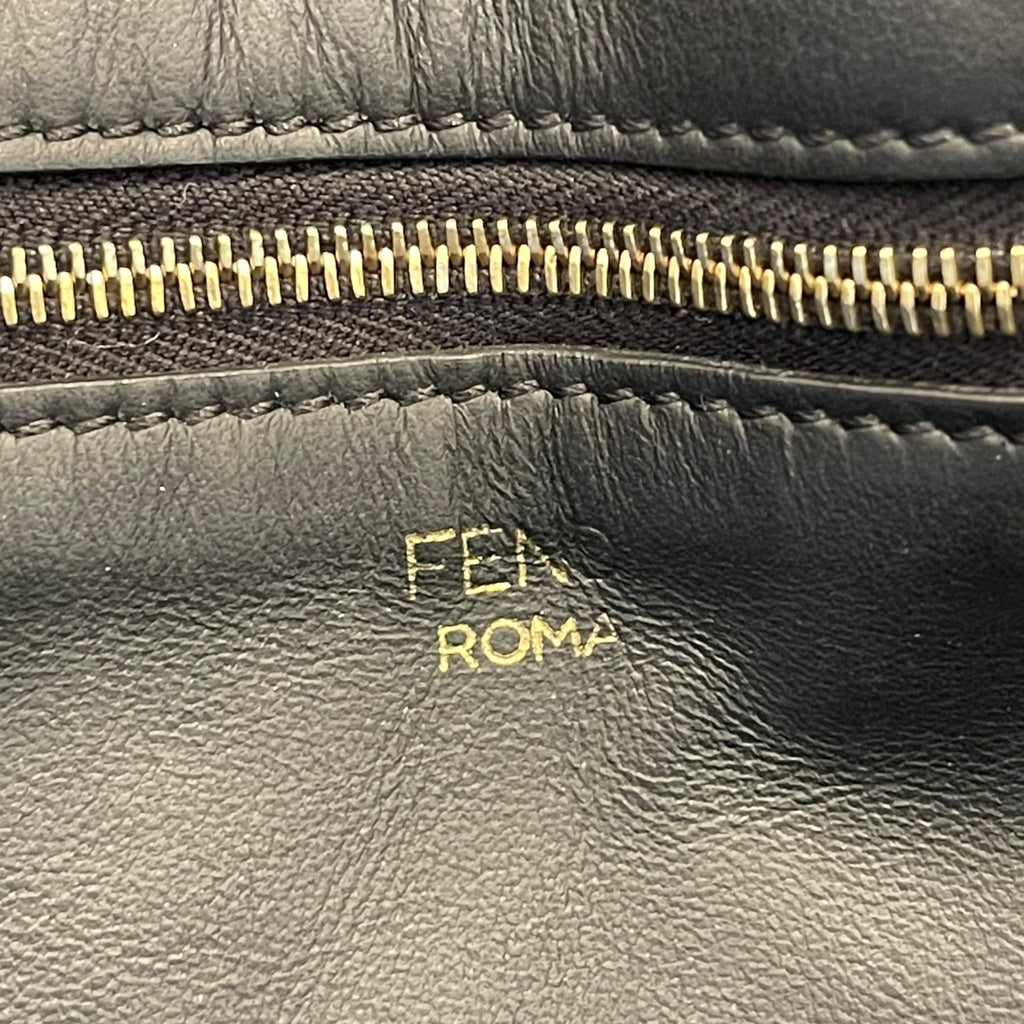 Fendi Zucca Coated Canvas Mania Shopping Tote