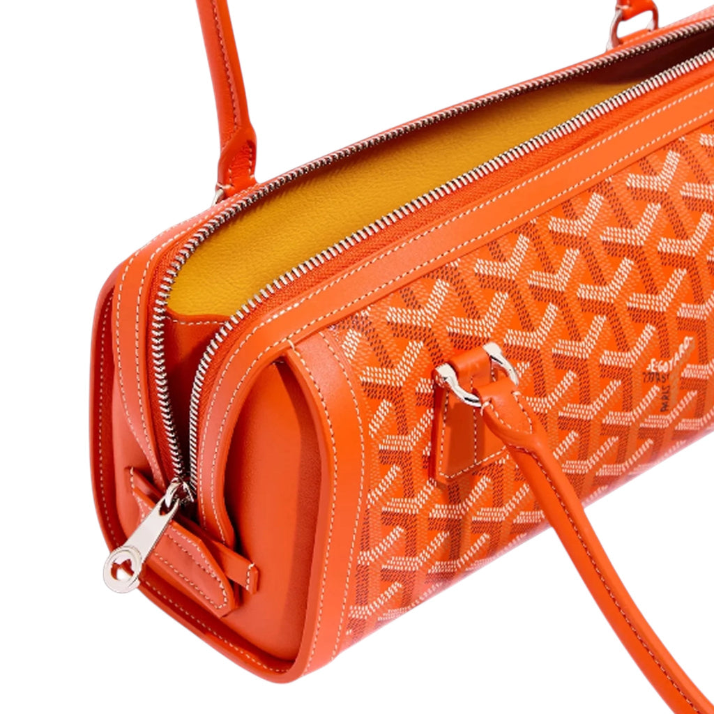 Goyard Bonbonnière Bag Orange Goyardine Canvas