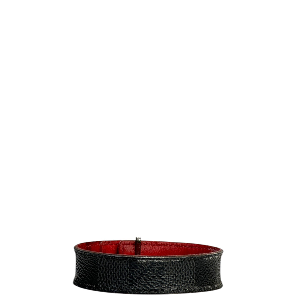 Louis Vuitton LV Slim Bracelet Damier Graphite