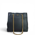 Prada Vitello Daino Leather Chain Shopper Tote