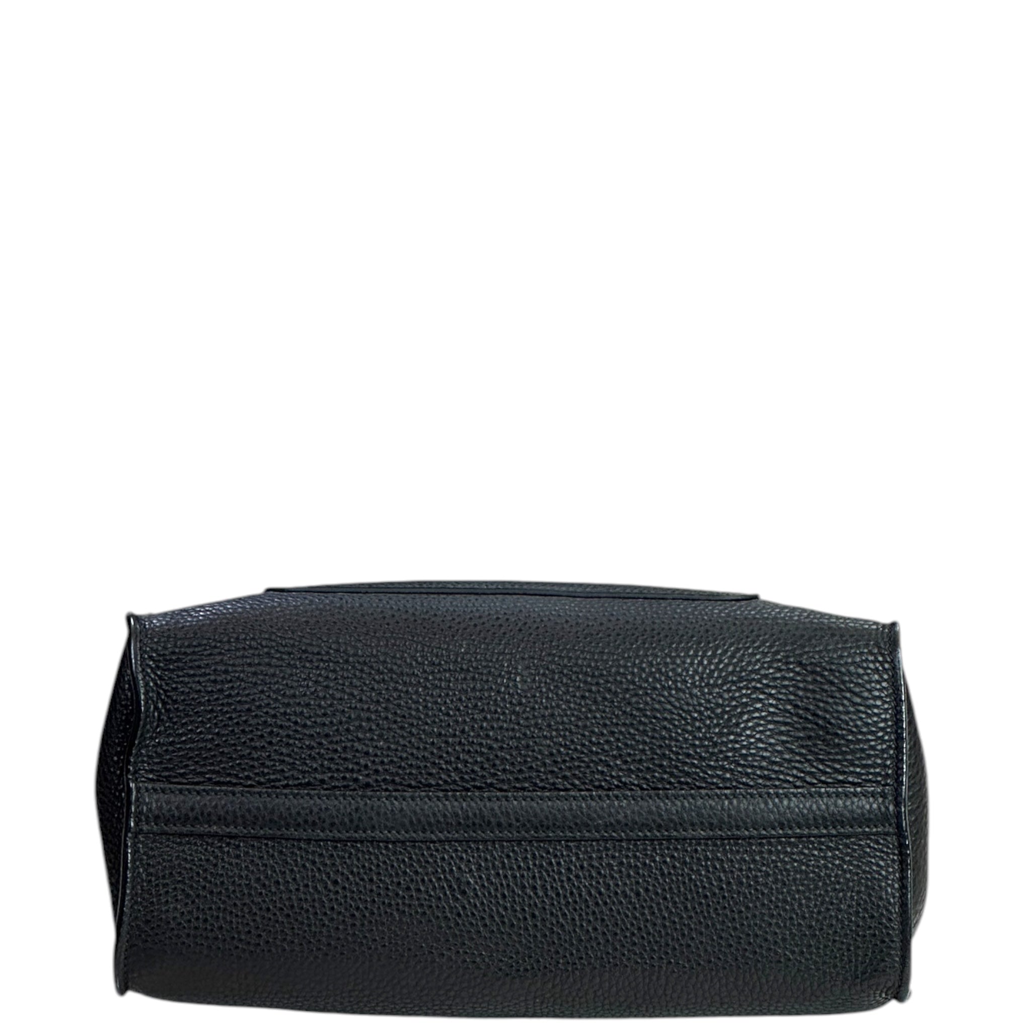 Prada Vitello Daino Leather Chain Shopper Tote