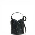 Polène Nodde Seau Edition Black Calf Leather