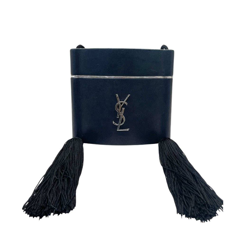 Saint Laurent "Tuxedo Box Minaudière" with Tassels Crossbody Bag