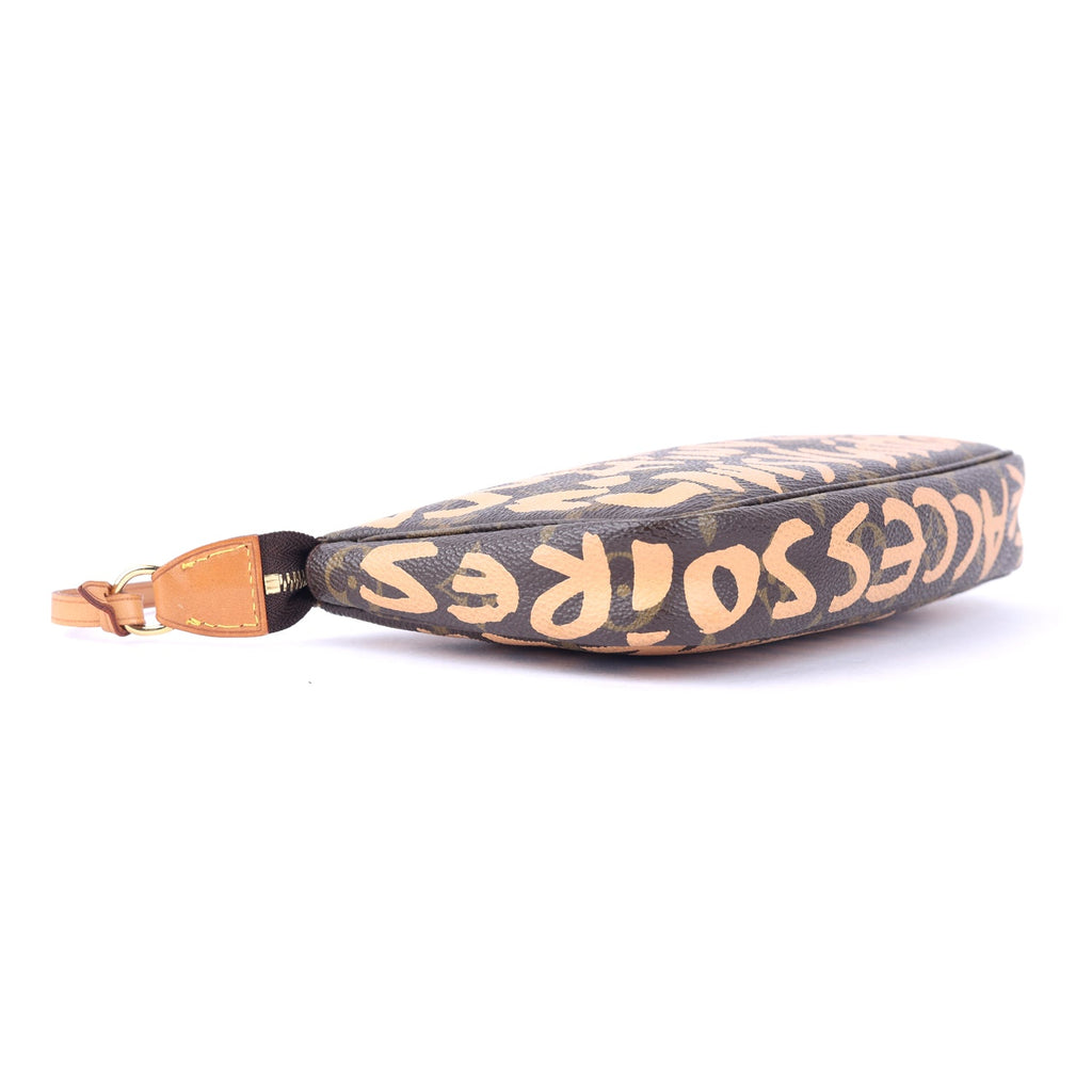 Louis Vuitton Monogram Graffiti Pochette Handbag