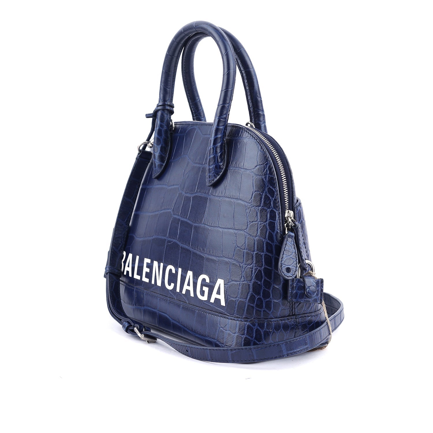 Calfskin Crocodile Embossed Bag