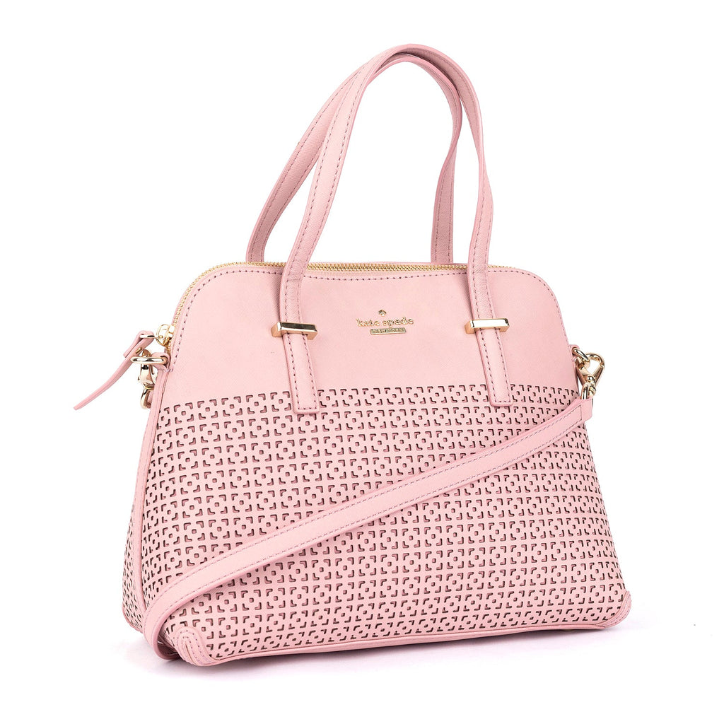 Cedar Street Perforated Maise Satchel