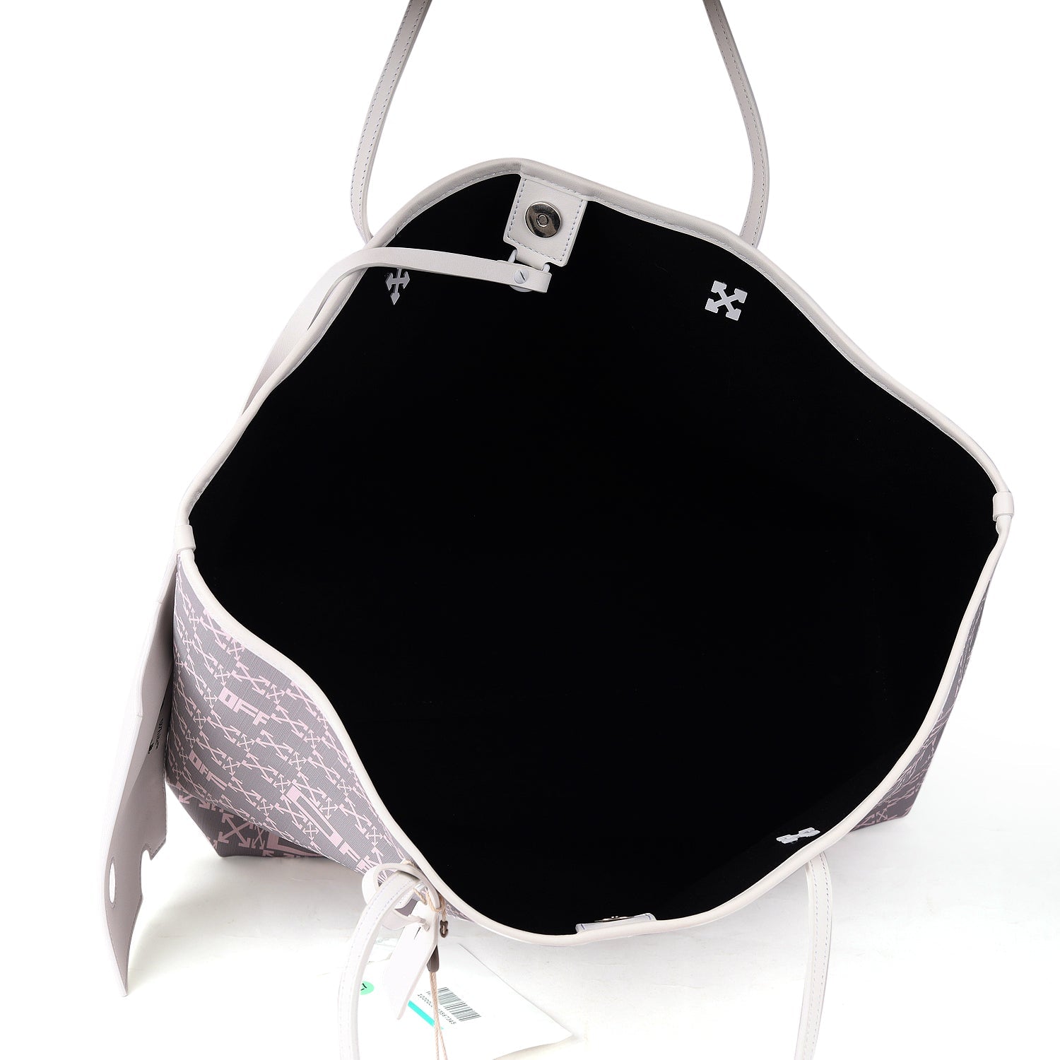 Grey Day Off Monogram Tote Bag