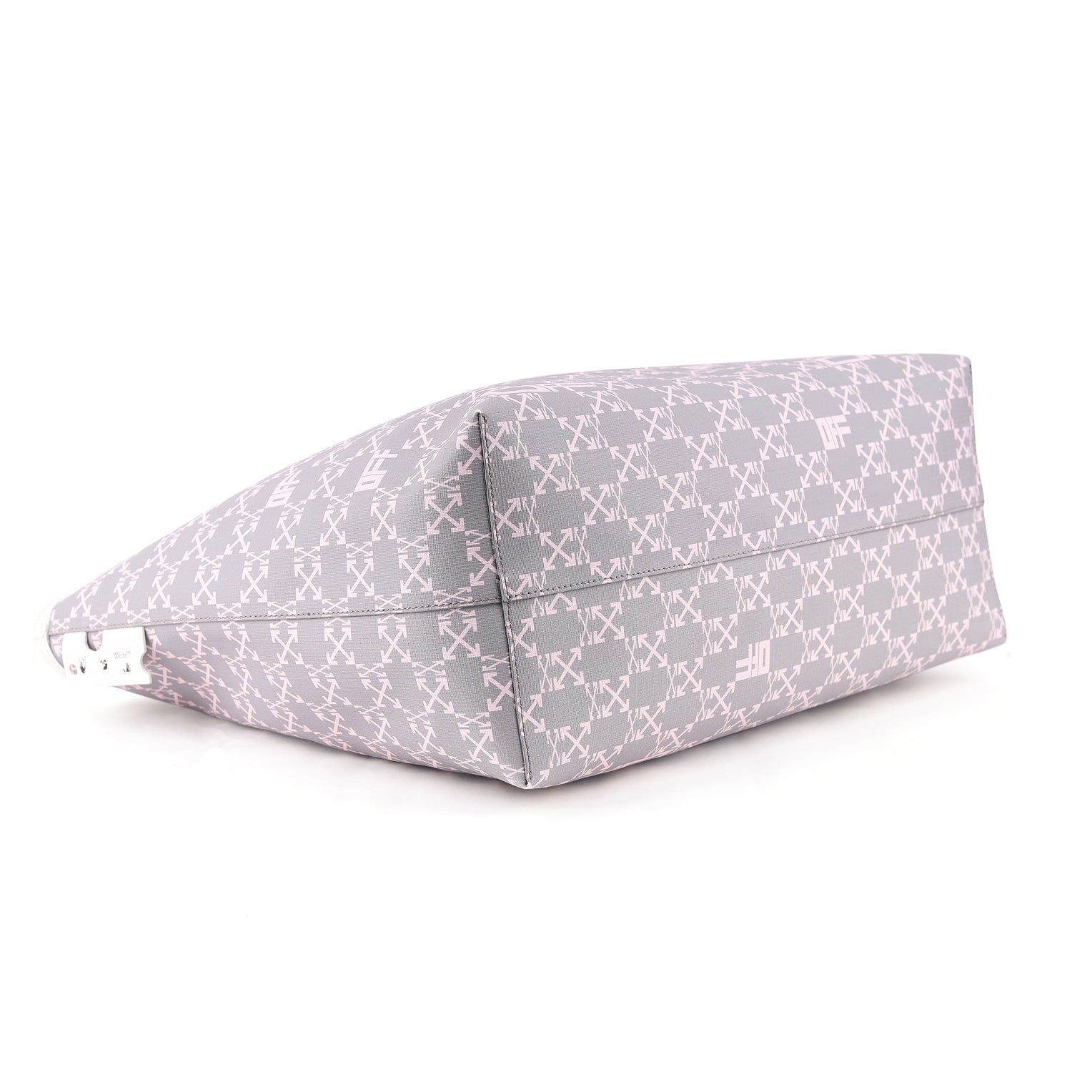 Grey Day Off Monogram Tote Bag